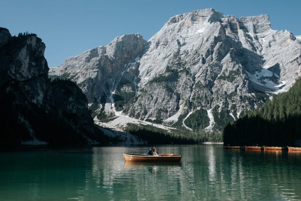 Wedding in Italy at Lake Braies – wedding photo 4