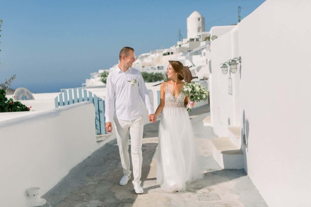 Wedding in Greece on Santorini – wedding photo 8