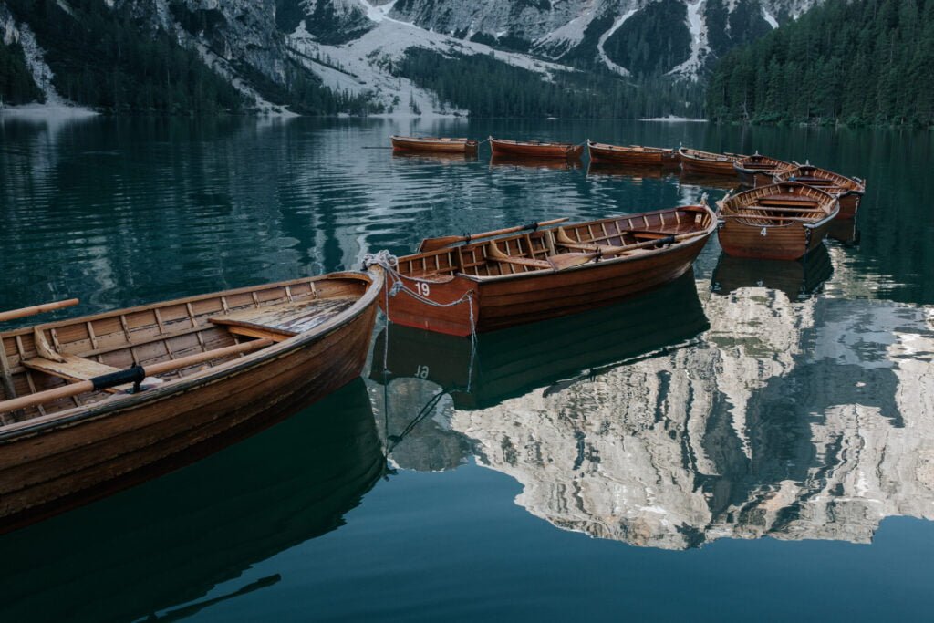 Wedding in Italy at Lake Braies