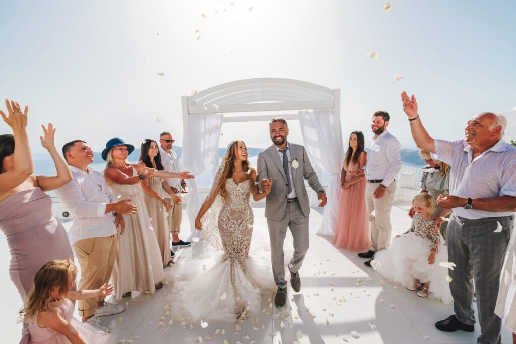 Wedding in Greece on Santorini – wedding photo 2