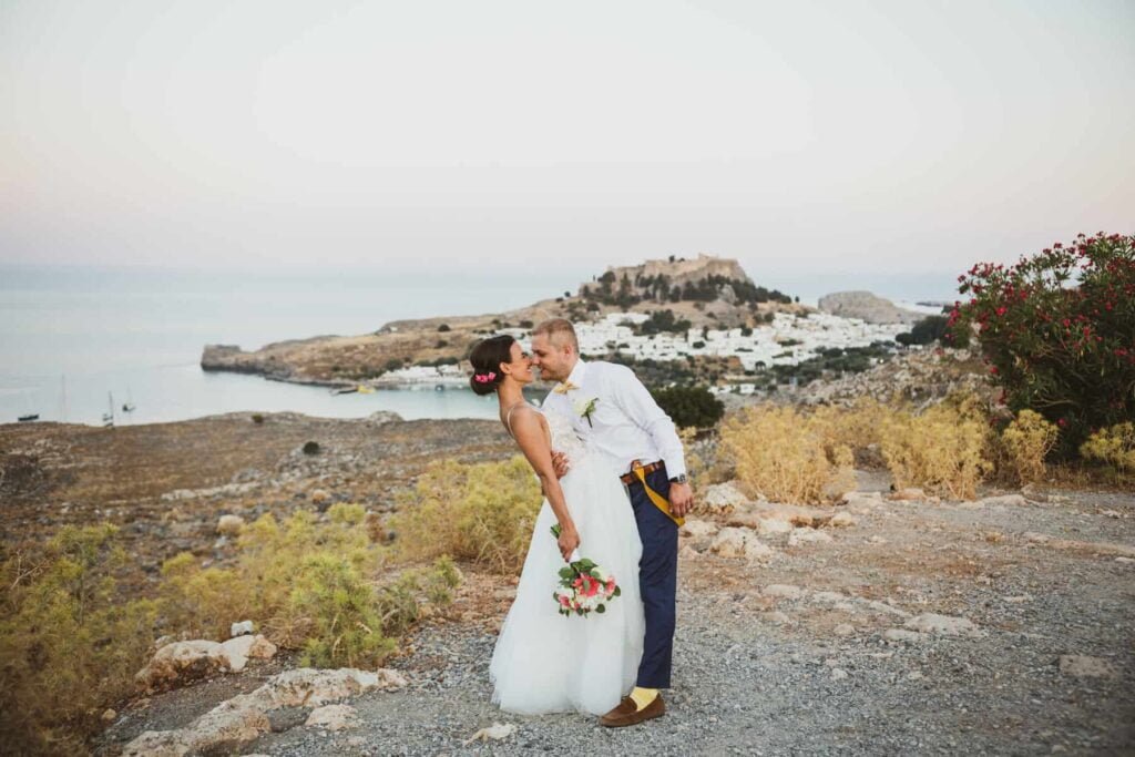 Wedding in Greece on the Island of Rho – wedding photo 3
