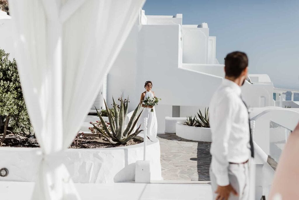 Wedding in Greece on Santorini – wedding photo 7