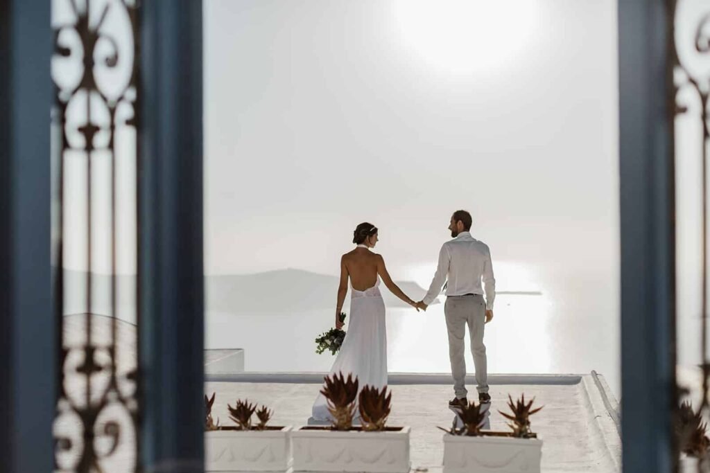 Wedding in Greece on Santorini – wedding photo 5