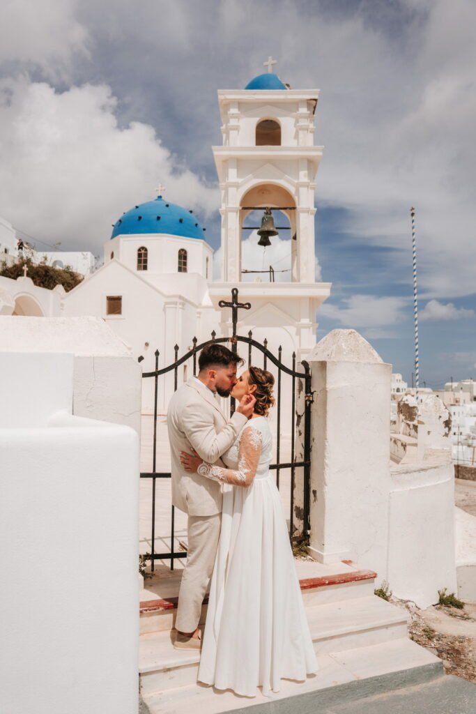 svatba v Řecku na Santorini