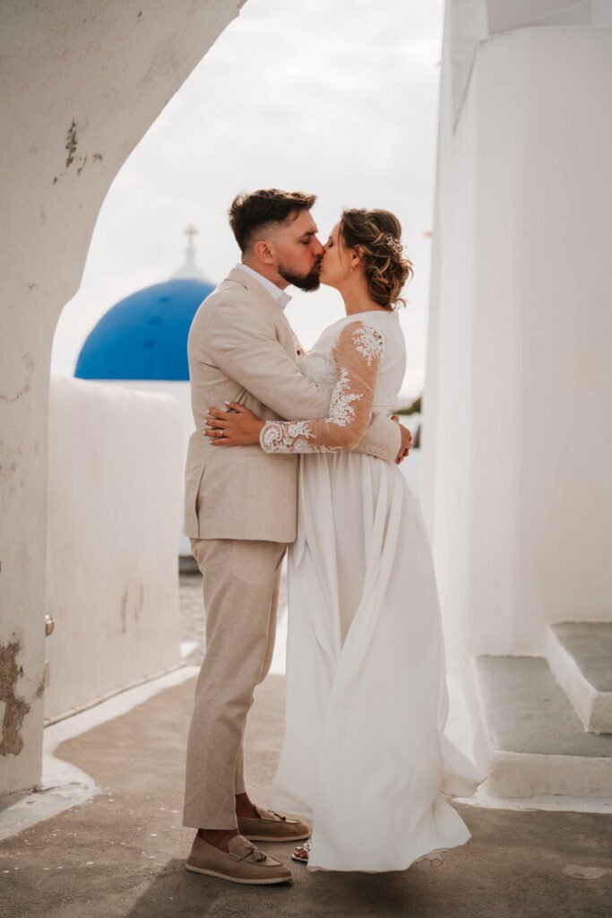 svatba v Řecku na Santorini