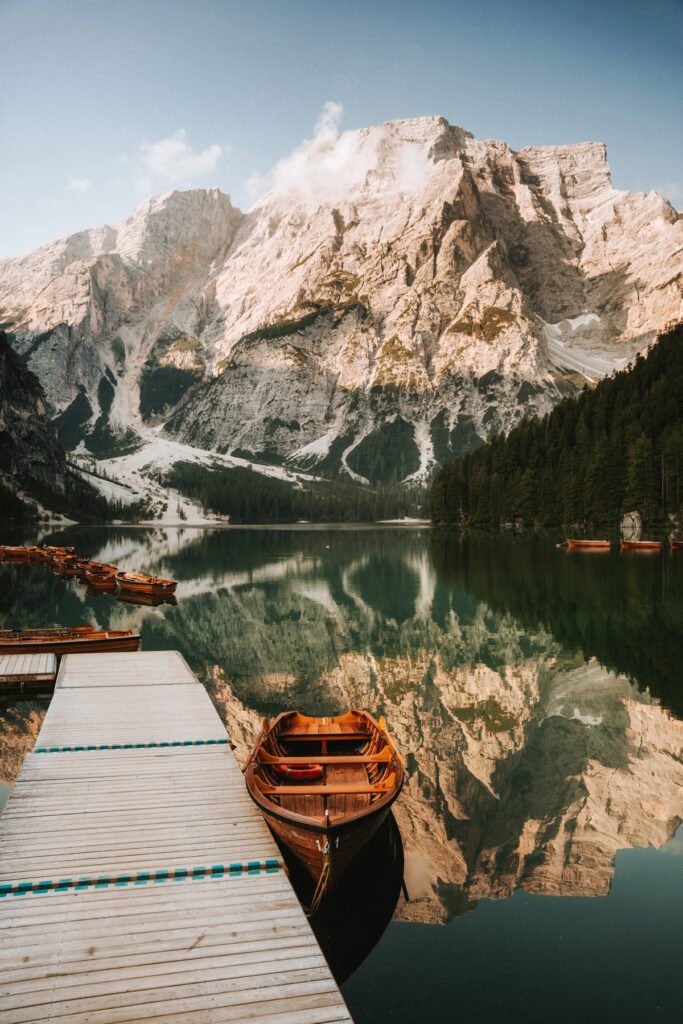 Svatba v Itálii u Lago di Braies