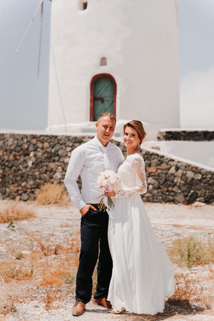 Svatba v Řecku na Santorini