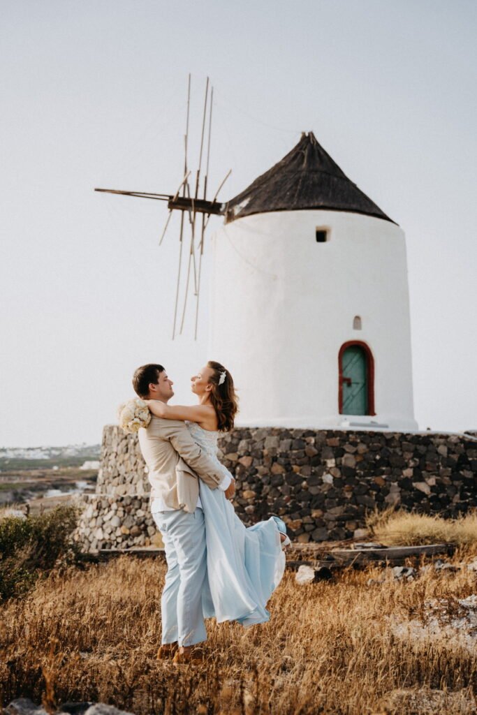Svatba v Řecku na Santorini