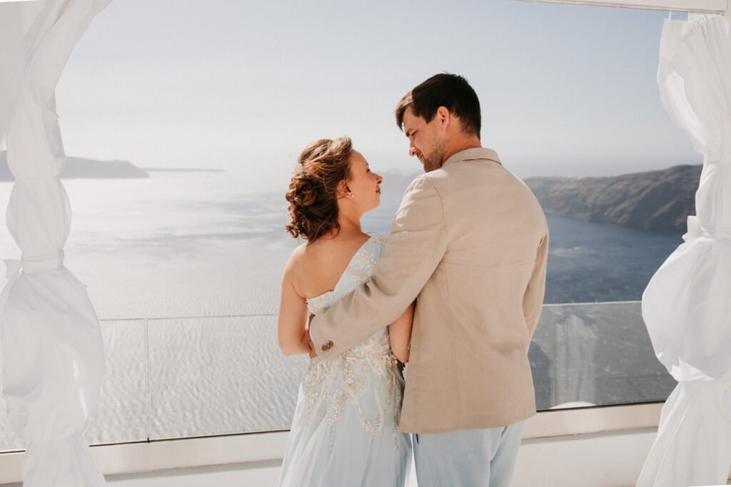 Svatba v Řecku na Santorini