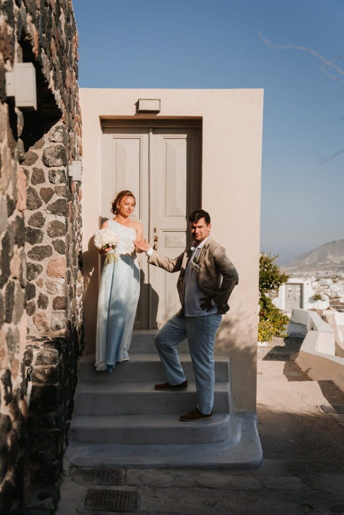 Svatba v Řecku na Santorini