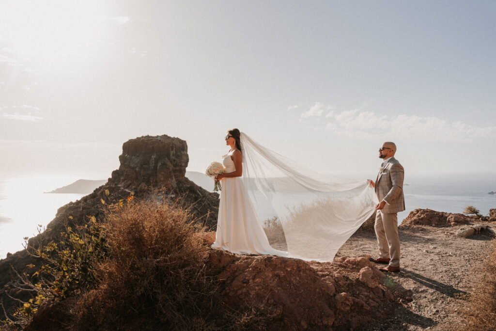 svatba v Řecku na Santorini