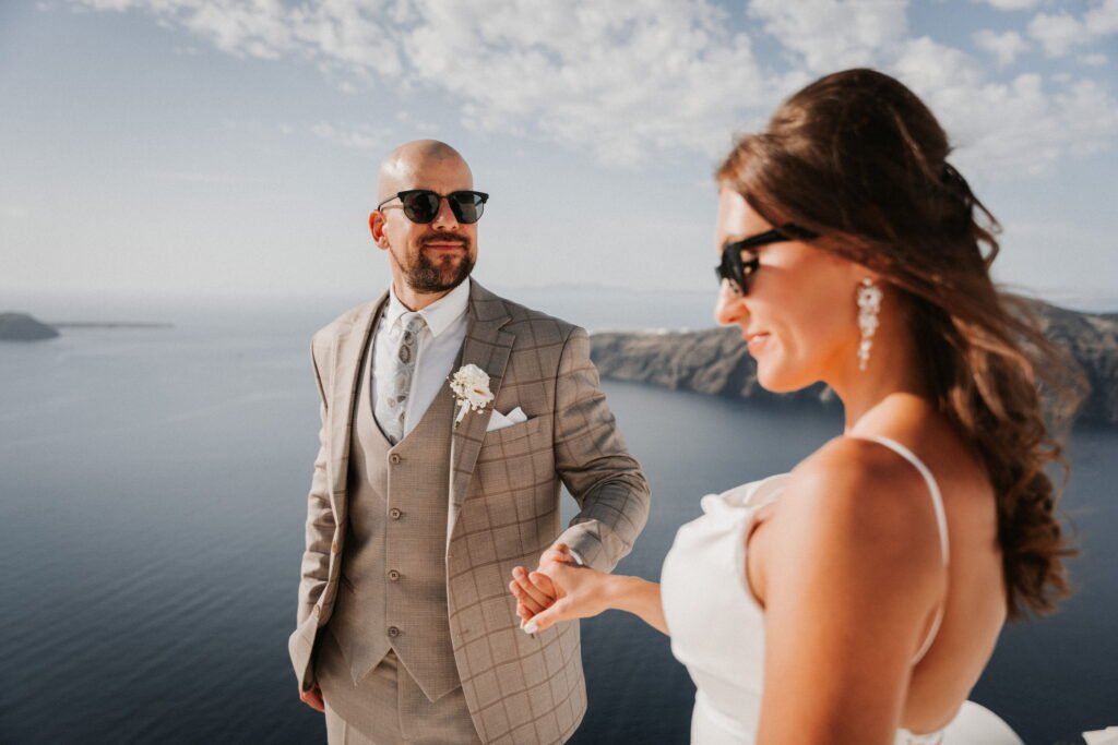 svatba v Řecku na Santorini