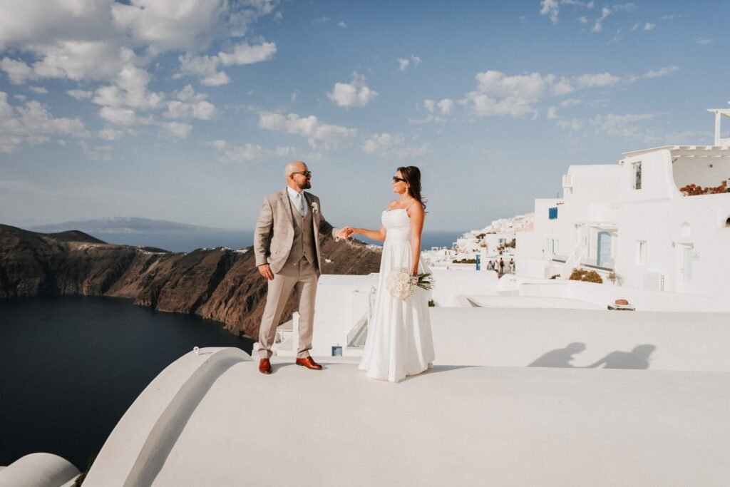 svatba v Řecku na Santorini