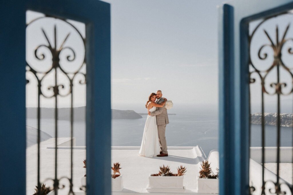 svatba v Řecku na Santorini