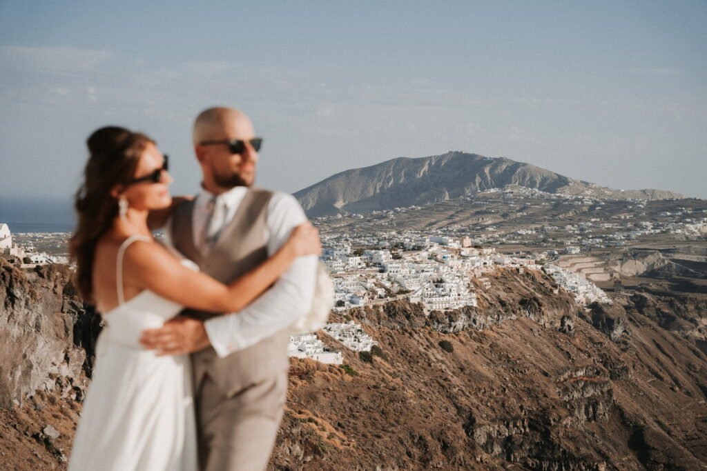 svatba v Řecku na Santorini