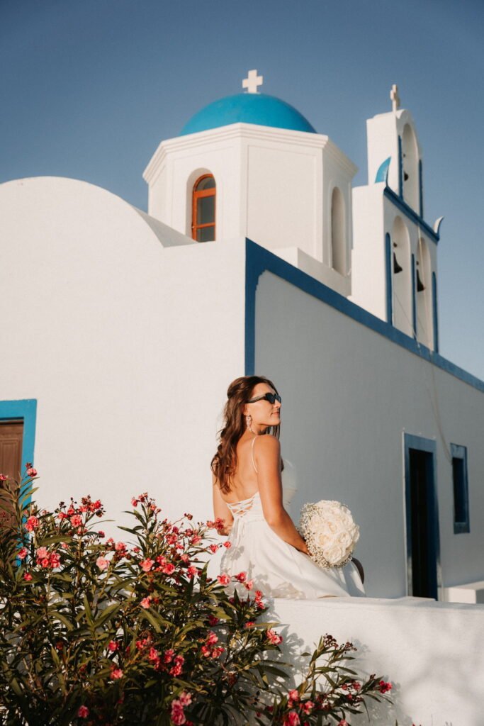 svatba v Řecku na Santorini