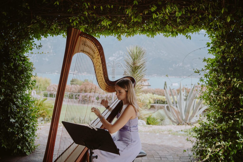 svatba v Itálii u jezera Lago di Garda