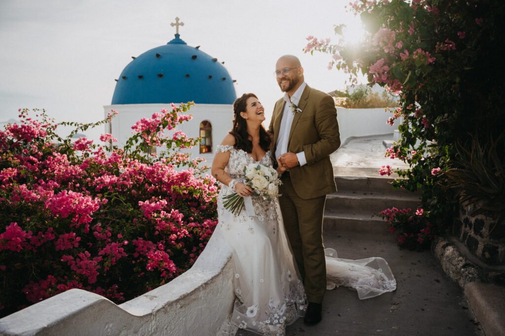 svatba v Řecku na Santorini