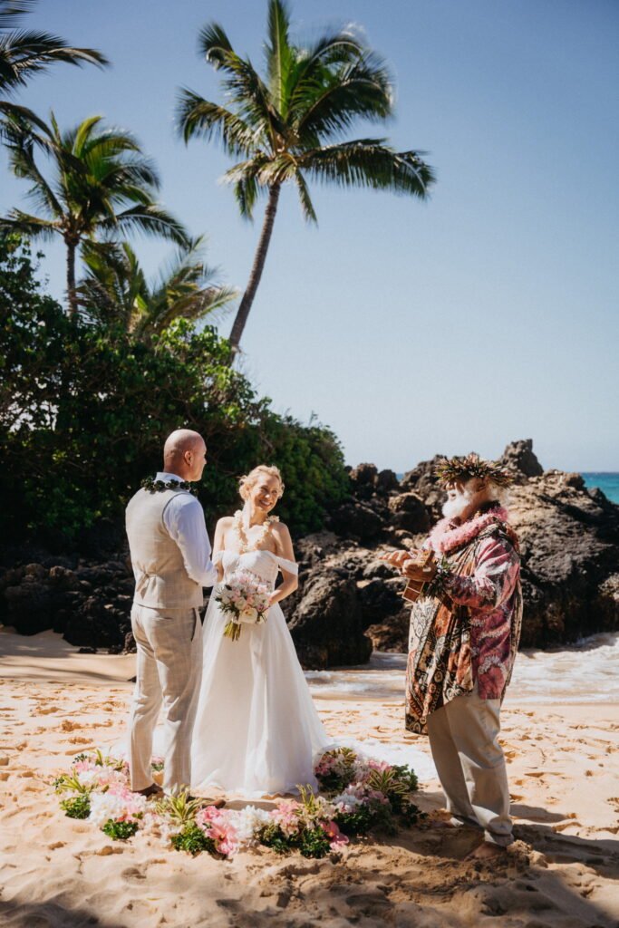 svatba na Havaji na Maui