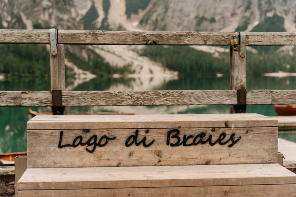 svatba v Itálii u Lago di Braies