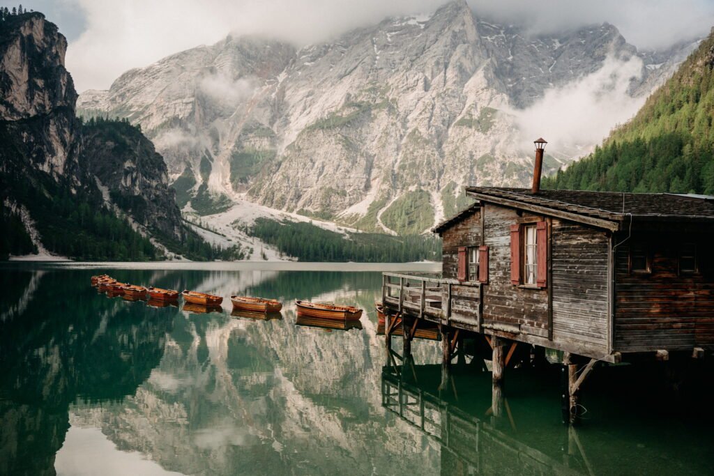 svatba v Itálii u Lago di Braies