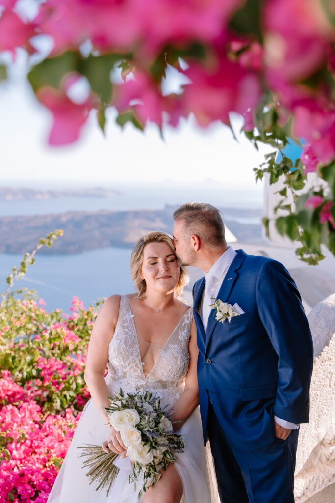 svatba v Řecku na Santorini