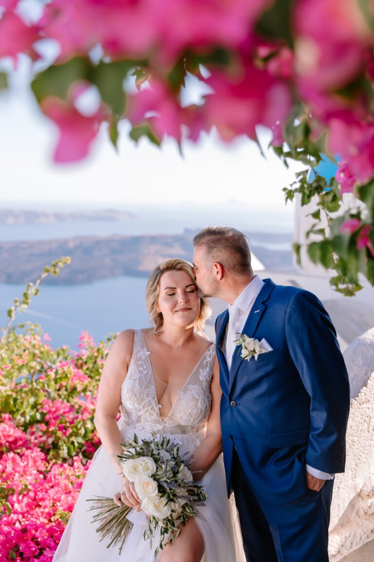 svatba v Řecku na Santorini