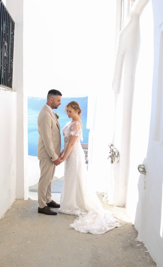 svatba v Řecku na Santorini