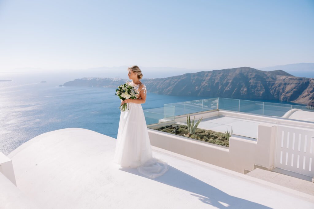 svatba v Řecku na Santorini
