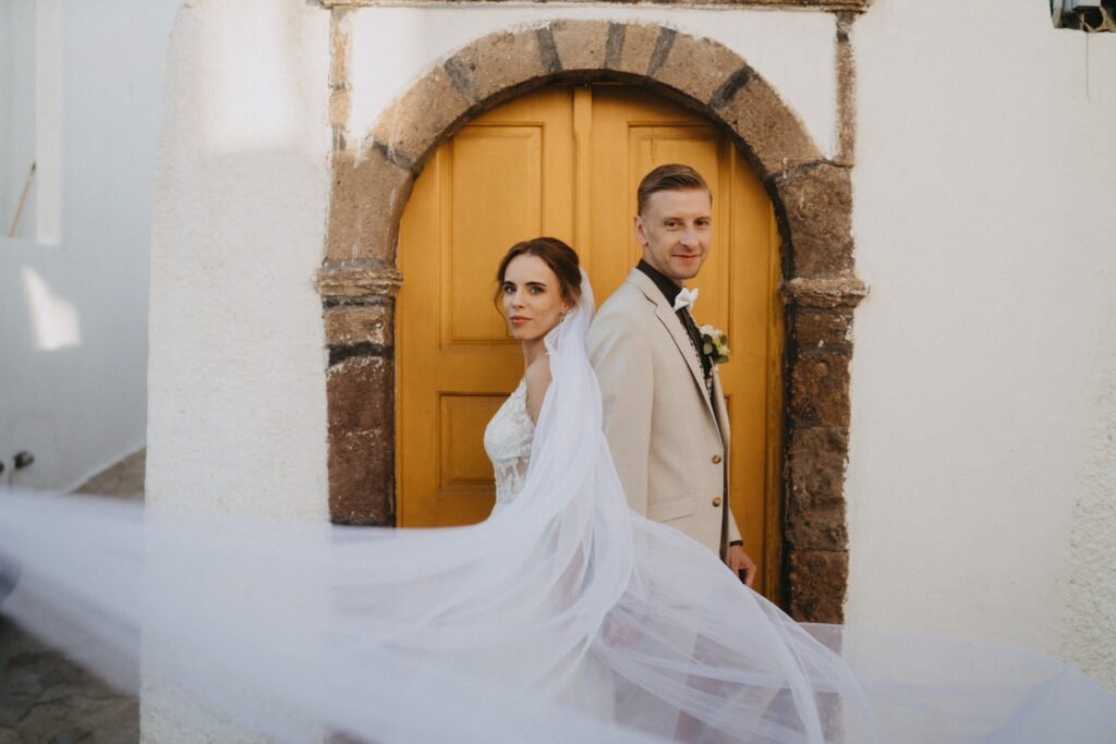 svatba v Řecku na Santorini