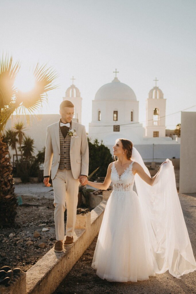 svatba v Řecku na Santorini