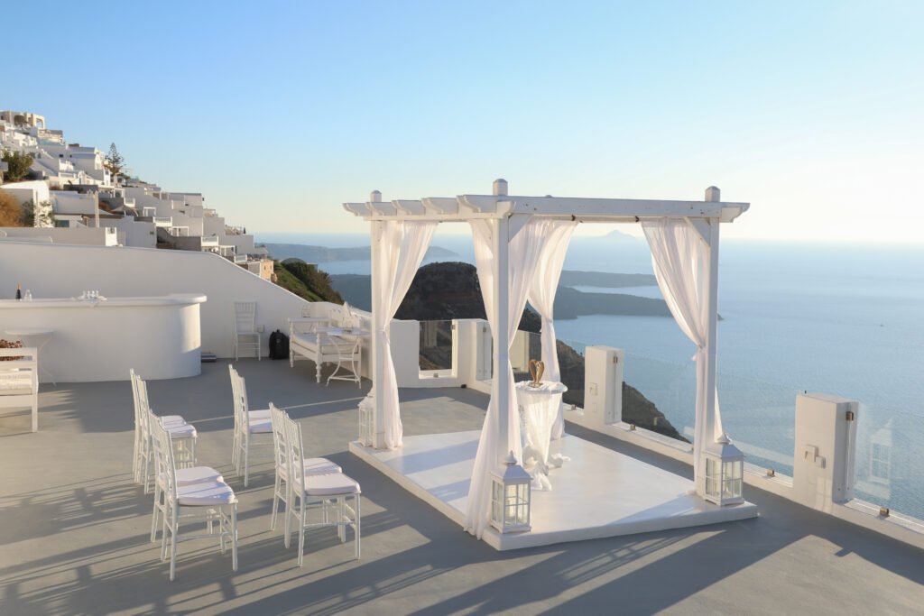 svatba v Řecku na Santorini