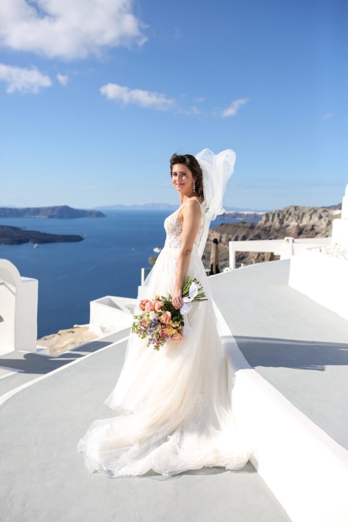 svatba v Řecku na Santorini