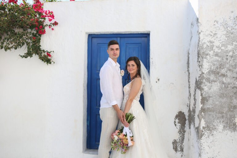 svatba v Řecku na Santorini