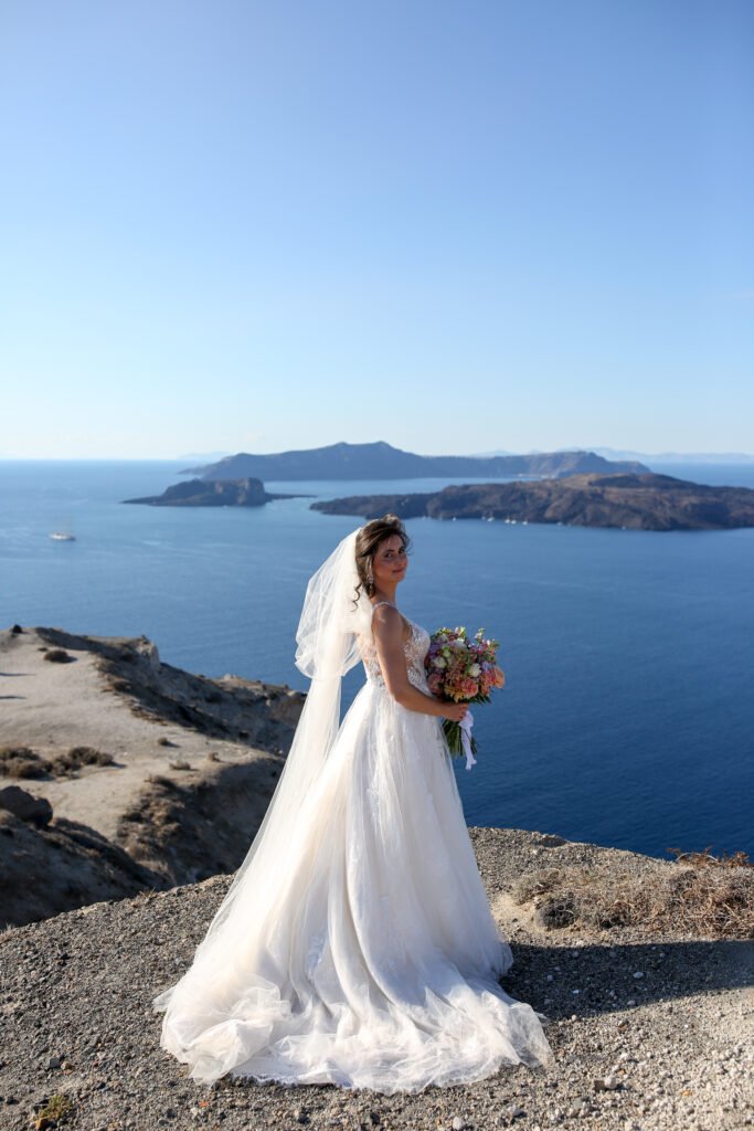 svatba v Řecku na Santorini