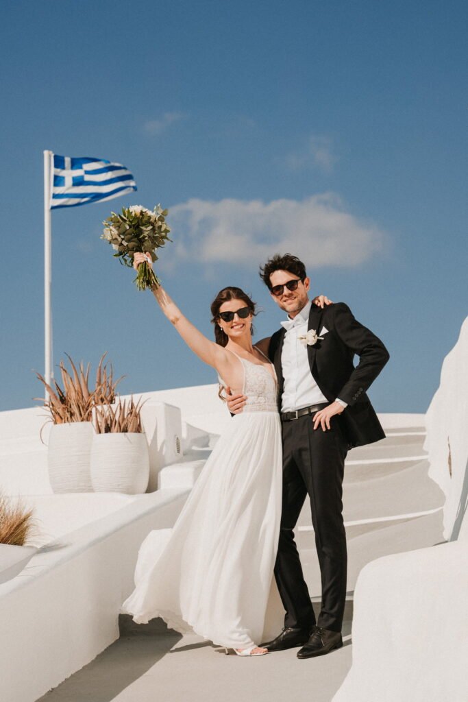 svatba v Řecku na Santorini