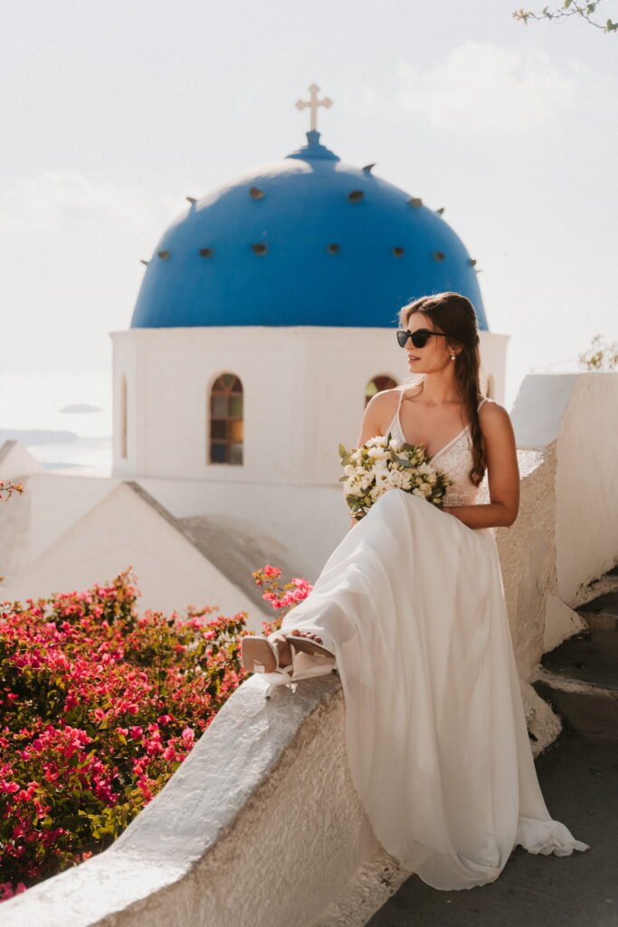 svatba v Řecku na Santorini