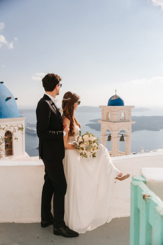 svatba v Řecku na Santorini