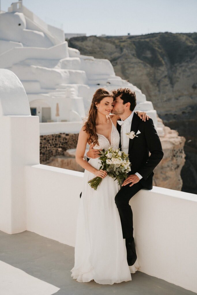 svatba v Řecku na Santorini