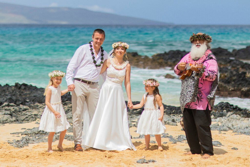 svatba na Havaji na Maui