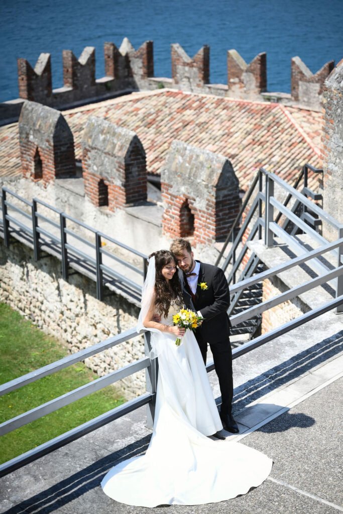 svatba v Itálii u jezera Lago di Garda
