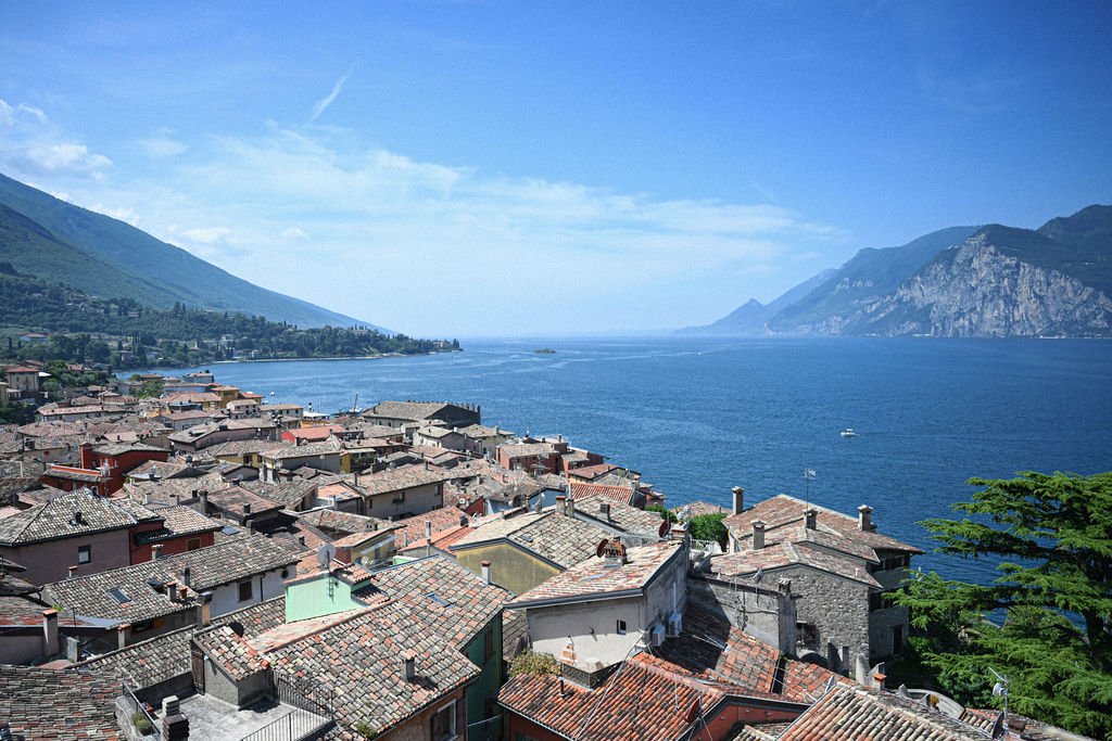 svatba v Itálii u jezera Lago di Garda