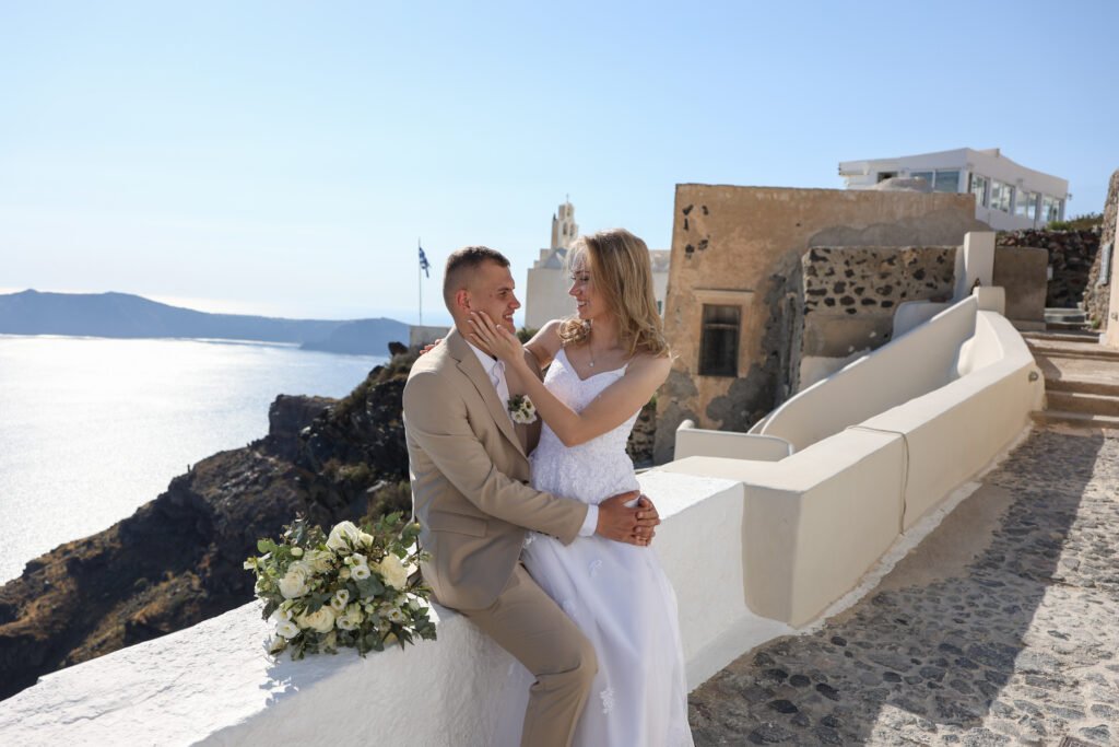 svatba v Řecku na Santorini