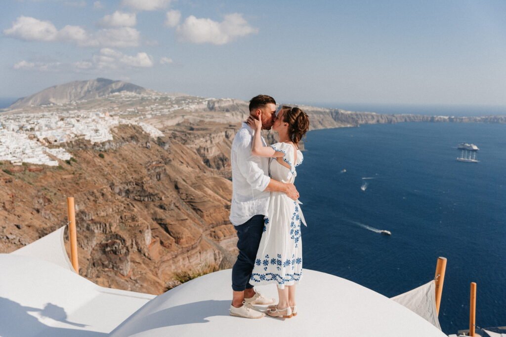 svatba v Řecku na Santorini